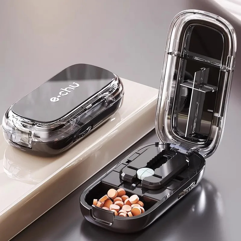 Best Pill Cutter with Storage - Portable Tablet Splitter Box Best Pill Cutter with Storage - Portable Tablet Splitter Box