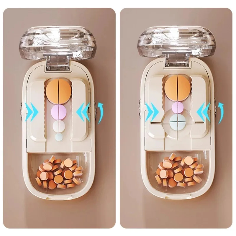 Best Pill Cutter with Storage - Portable Tablet Splitter Box Best Pill Cutter with Storage - Portable Tablet Splitter Box