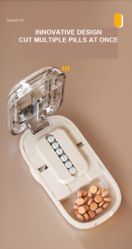 best pill cutter with storage portable tablet splitter box 03