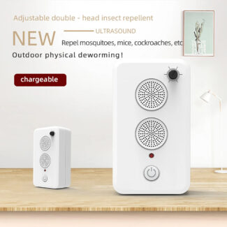 Rechargeable Mouse Repellent Ultrasonic Pest Repeller Household Outdoor