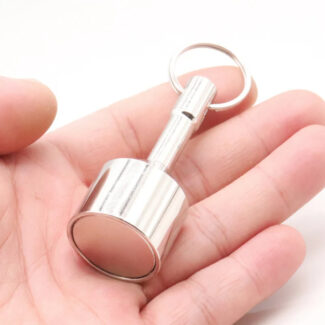 Super Strong Metal Portable Magnet Silver Color Find Lost Items