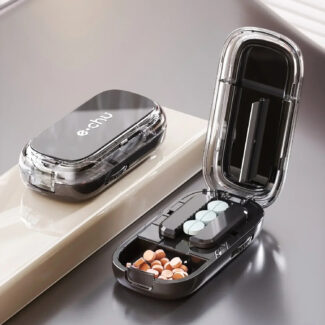Halve Pill Cutter with Storage Box - Premium Edition